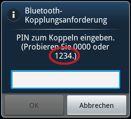 R1 Remote Bluetooth PIN 1234